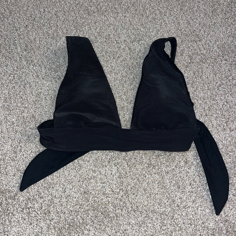 Abercrombie & Fitch Black Bikini Top